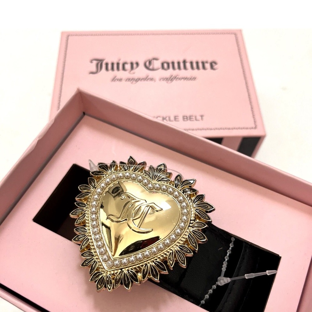 Juicy Couture Gold Heart belt
